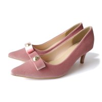 AmiAmi/アミアミ AmiAmi [アミアミ]リボン モチーフ 付き ポインテッドトゥ パンプス レディース 靴 フォーマル 結婚式 SY033/508359361
