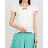 RINASCIMENTO/リナシメント RINASCIMENTO リボンビジュートップス/508359366