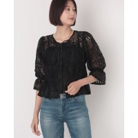 STYLEBLOCK/スタイルブロック STYLEBLOCK クロシェットレースシャーリングトップス/508359415