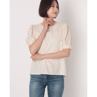STYLEBLOCK/スタイルブロック STYLEBLOCK ドット柄パフスリーブブラウス/508359423