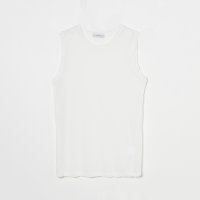 HELIOPOLE/SHEER COTTON SLEEVELESS TEE/508359456