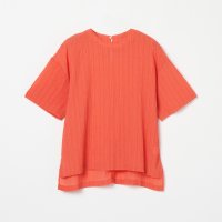 HELIOPOLE/SEERSUCKER TEE BLOUSE/508359458