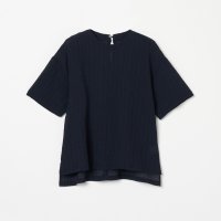 HELIOPOLE/SEERSUCKER TEE BLOUSE/508359458