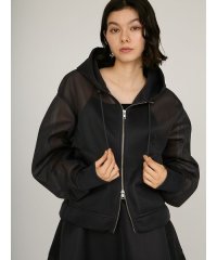 emmi atelier/シアーダンボールジップフーディーブルゾン/508359462