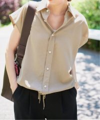 Spick & Span/ソフトブロードフレンチヘムギャザーシャツ/508359482