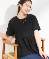 SHOO・LA・RUE Cutie Blonde/キューティーブロンド Cutie Blonde レースペプラムトップス/508359753