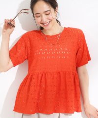 SHOO・LA・RUE Cutie Blonde/キューティーブロンド Cutie Blonde レースペプラムトップス/508359753
