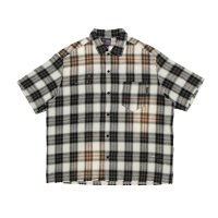 APPLEBUM/アップルバム APPLEBUM APPLEBUM Ombre Check Damage S/S Shirt（アップルバム オンブレチェック ダメージ ショートス/508359962