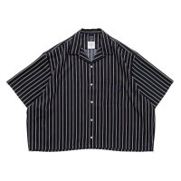 APPLEBUM/アップルバム APPLEBUM APPLEBUM Big Sleeve Stripe Aloha Shirt（アップルバム ビッグ スリーブ ストライプ アロハ/508359963