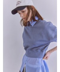 emmi atelier/【ONLINE限定カラー】ラメ裏毛ショートスウェットトップス/508360018