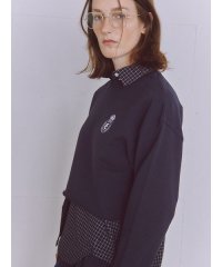 emmi atelier/チェックオーバーシャツ/508360023