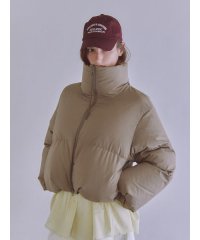 emmi atelier/クロップドフォルムダウンコート/508360024