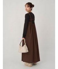 emmi atelier/【限定カラー】ボックスチェックワンピースセット/508360028