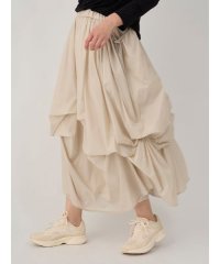 emmi atelier/タックドロストボリュームスカート/508360039