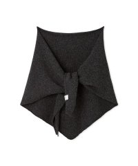 emmi atelier/ウールニットトライアングルスカーフ/508360060
