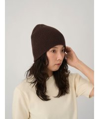 emmi atelier/ウールリブニットビーニー/508360065
