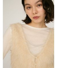 emmi atelier/2wayシャギーニットビスチェ/508360084