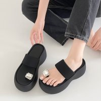 Shoes in Closet/シューズインクローゼット Shoes in Closet －シュークロ－ 厚底 ボリューム プラットフォーム サムリング トング サンダル 591/508360445