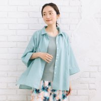 sabstreet my standard/サブストリート マイスタンダード sabstreet my standard 【sabstreet bis】【web限定】15号(3L) 【接触冷感】スキッパー/508360558
