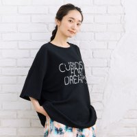 sabstreet my standard/サブストリート マイスタンダード sabstreet my standard 【sabstreet bis】【web限定】15号(3L) 6分袖ロゴカットソー/508360561