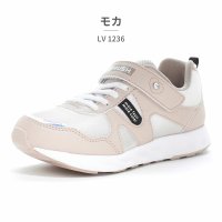 moonstar/ムーンスター MoonStar スニーカー キッズ ラブラッシュ LV 1236 ムーンスター LUVRUSH ベルクロ 抗菌防臭 ジュニア パワーバネ 軽量/508360576