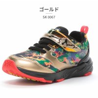 moonstar/ムーンスター MoonStar スニーカー キッズ スキルシューター 雷スキル デンゲキ SK 0067 ムーンスター SKLSHOTER ベルクロ 抗菌防臭/508360577