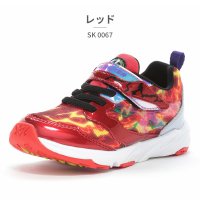 moonstar/ムーンスター MoonStar スニーカー キッズ スキルシューター 雷スキル デンゲキ SK 0067 ムーンスター SKLSHOTER ベルクロ 抗菌防臭/508360577