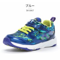 moonstar/ムーンスター MoonStar スニーカー キッズ スキルシューター 雷スキル デンゲキ SK 0067 ムーンスター SKLSHOTER ベルクロ 抗菌防臭/508360577
