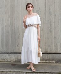 Bab/バブ Bab レーヨンクレープスモッキングワンピース/508360630