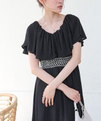 Bab/バブ Bab レーヨンクレープスモッキングワンピース/508360630