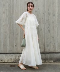 Bab/バブ Bab コットンボイルギャザーワンピース/508360631