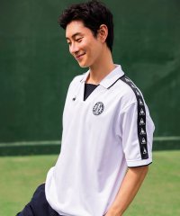 le coq sportif /ルコックスポルティフ le coq sportif ストライプジャガード襟付きゲームシャツ/508360773