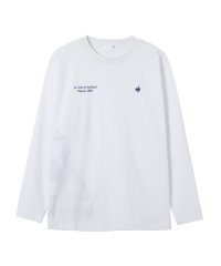 le coq sportif /ルコックスポルティフ le coq sportif コットンライクポリエステルビッグロゴ長袖Tシャツ/508360778