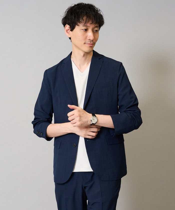 【新品タグ付】DAMA collection アウタージャケット ネイビー 上品 コート・ジャケット | DAMA collection（ダーマ・コレクション