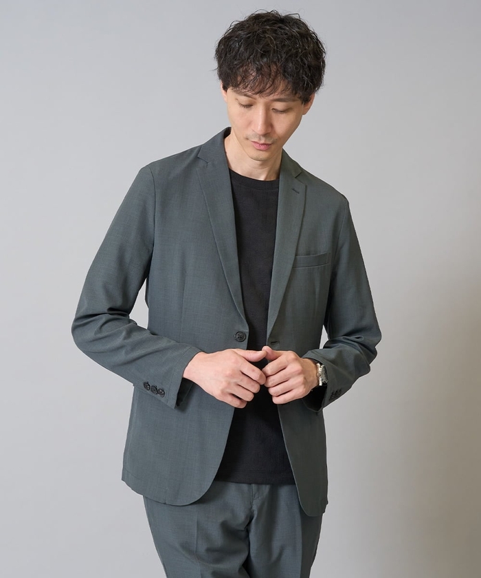 関税込！【Bottega Veneta】ダブルフェイスウール フーディ ウールダブルフェイス カラーレス ショートトレンチコート