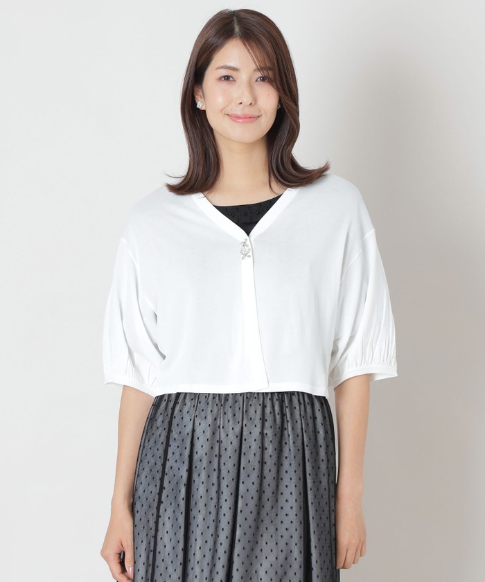 激安 超特価商店街  UVビジューボレロ(508341876) | トゥービーシック(TO BE CHIC ジャケット・アウター