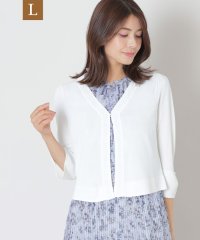 TO BE CHIC(L SIZE)/【L】透かし編み ショートボレロ/508343776