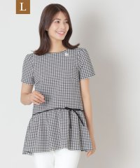 TO BE CHIC(L SIZE)/【L】ギンガムチェック チュニック/508343779