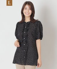TO BE CHIC(L SIZE)/【L】ランダムドット ピンタックブラウス/508343781