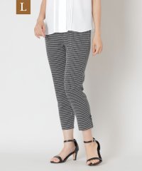 TO BE CHIC(L SIZE)/【L】ウインドウペン スリムパンツ/508343786