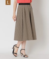 TO BE CHIC(L SIZE)/【L】ギンガムチェック スカート/508343790