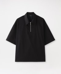 LOVELESS　MENS/シャンブレーサテンハーフジップポロ/508349299