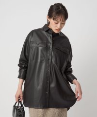 green label relaxing/【別注】＜HEALTHY DENIM＞Almond シャツ ブラック/508359839