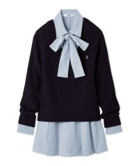 SNIDEL/シャツコンビチュニック/508360160