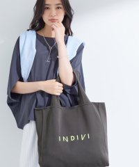 INDIVI/インディヴィ INDIVI 【A4サイズ対応】ニットロゴトート/508361388