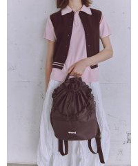 emmi atelier/【限定カラー】撥水 emmiロゴマルチバックパック/508361445