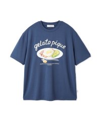 GELATO PIQUE HOMME/【HOMME】【接触冷感】サニーサイドエッグワンポイントTシャツ/508361458