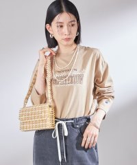 SHIPS WOMEN/《予約》【SHIPS別注】Champion: プリント ロングスリーブ TEE/508361725