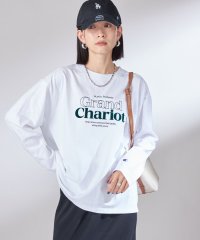 SHIPS WOMEN/《予約》【SHIPS別注】Champion: プリント ロングスリーブ TEE/508361725