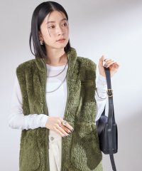 SHIPS WOMEN/《予約》【一部WEB限定 / SHIPS別注】Champion: 〈洗濯機可能〉フリース ベスト/508361737